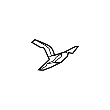 Toyota 72062-10010 Lock Bracket