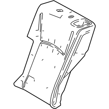 Toyota 71652-10240 Seat Back Pad