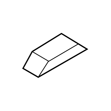 Toyota 62785-WB001 Back Glass Spacer