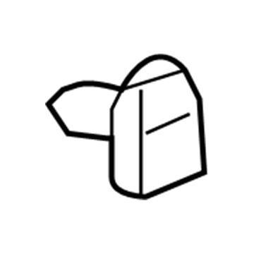 Toyota 75494-42010 Rocker Molding Clip