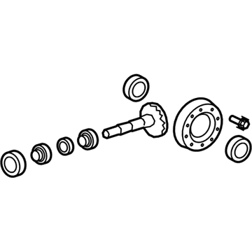 Toyota 41201-80700 Ring & Pinion