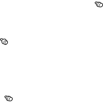 Toyota 90467-A0005 Trim Molding Clip