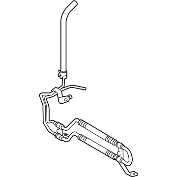 Toyota 44402-0C012 Power Steering Cooler Tube