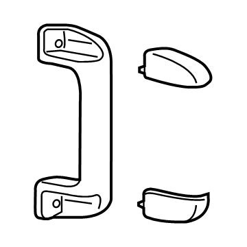Toyota 74630-0C090-C0 Grip Handle