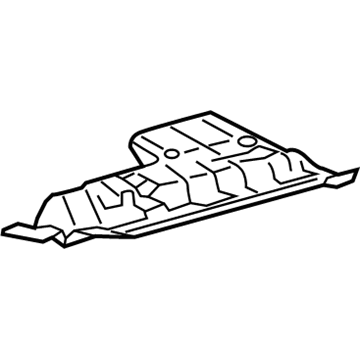 Toyota 55606-33030 Under Cover