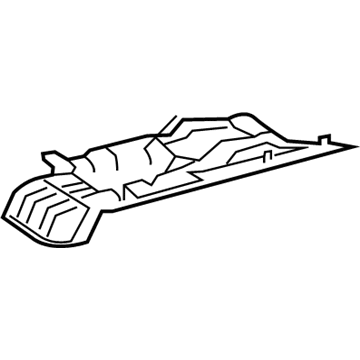 Toyota 55607-33170 Under Cover
