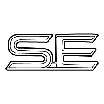 Toyota 75444-47190 Nameplate