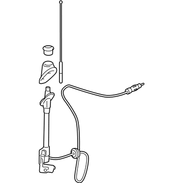 Toyota 86300-AF020 Antenna Assembly