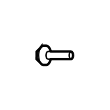 Toyota 90119-06897 Lock Assembly Bolt