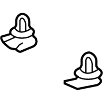 Toyota 90467-10181 Headliner Retainer Clip