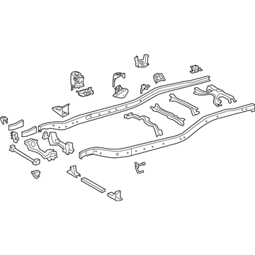 Toyota 51001-0C542 Frame Assembly