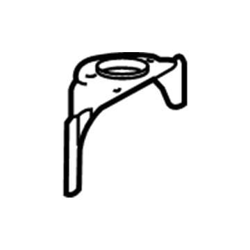 51706-0C020 Toyota Cab Mount Bracket, Driver Side Illustration 1 of 1