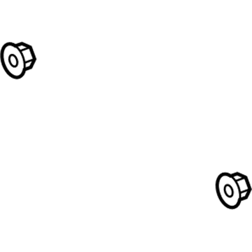 Toyota 90080-17221 Strut Lock Nut