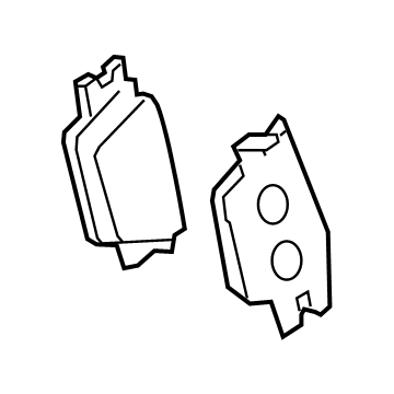 Toyota Grand Highlander Brake Pads - 04466-48170