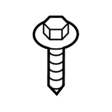 Toyota 90159-A0060 Pinch Sensor Screw