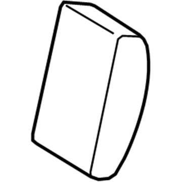 72830-02530-B0 Toyota Armrest, Gray, Center Illustration 1 of 1