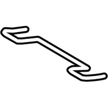 73705-12080 Toyota Anchor Plate, Rear Illustration 1 of 1