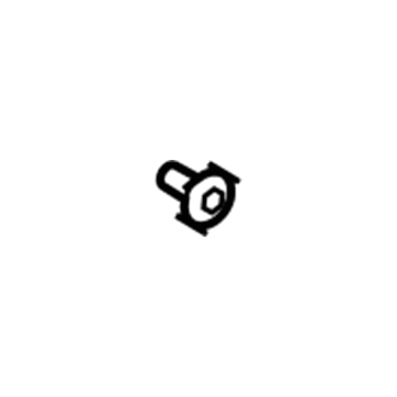 90386-08077 Toyota Seat Back Frame Bushing, Lower Illustration 1 of 1