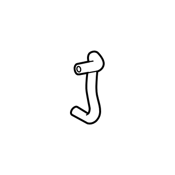 Toyota 16261-25110 Reservoir Hose