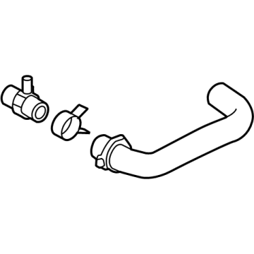 Toyota 16058-25070 Lower Hose