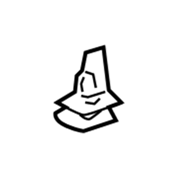 Toyota 67867-12150 Lower Weatherstrip Retainer