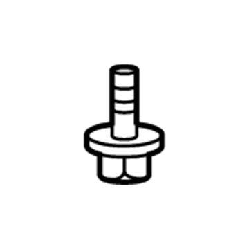 Scion 90105-A0265 Front Crossmember Bolt