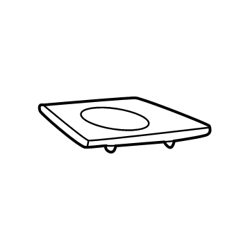 Toyota 58171-60060 Front Floor Pan Reinforcement