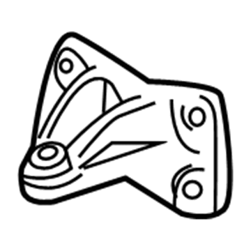 12311-0A020 Toyota Bracket, Engine Mounting, Front(For Transverse Engine) Illustration 1 of 1