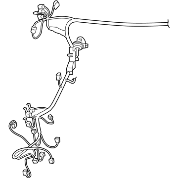 82111-48T11 Toyota Engine Harness Illustration 1 of 1