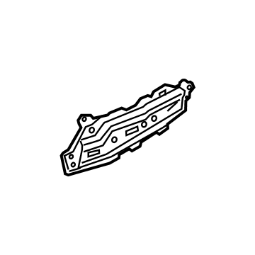 G920T-33020 Toyota Shield Sub-Assembly, HV Battery, Driver Side Illustration 1 of 1