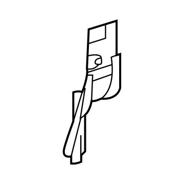 57666-08030 Toyota Lower Panel, Driver Side Illustration 1 of 1