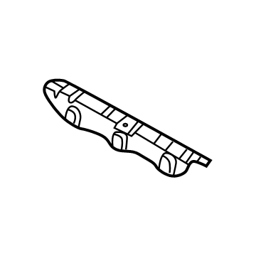 58385-08010 Toyota Upper Support, Passenger Side Illustration 1 of 1