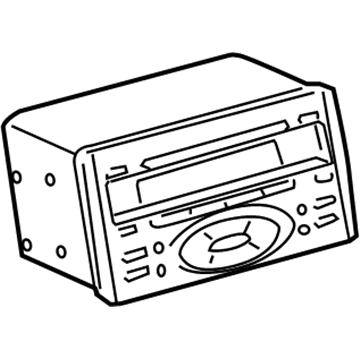 Scion 86120-0W100-AA AM/FM CD