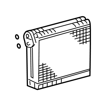 Toyota 88501-35190 Evaporator Core