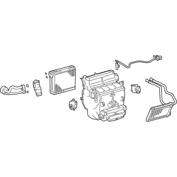 Toyota 87050-35210 A/C & Heater Assembly