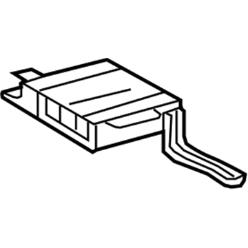 86280-0C100 Toyota Amplifier Illustration 1 of 1