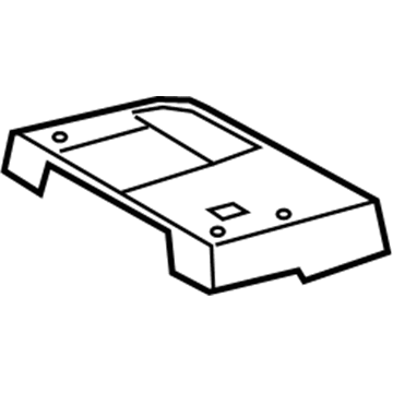 86183-0C030 Toyota Amplifier Cover Illustration 1 of 1
