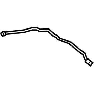86101-02530 Toyota Antenna Cable, Rear Illustration 1 of 1