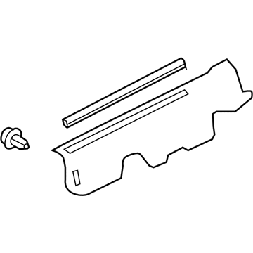Toyota 53388-0R031 Upper Seal