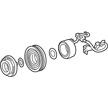 Toyota Corolla A/C Compressor Clutch - 88410-02030