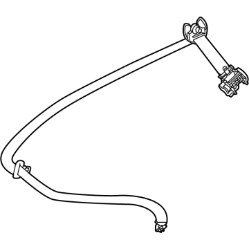 Toyota 73570-0C060-C0 Belt & Retractor