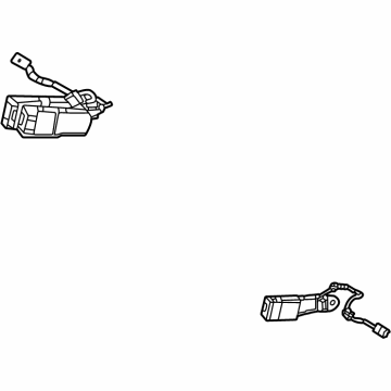 Toyota 73530-0C010-C0 Buckle