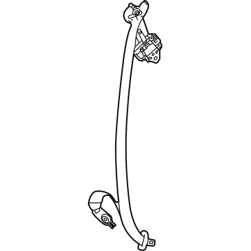 Toyota 73560-0C050-C0 Belt & Retractor