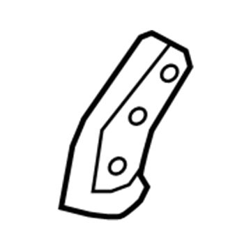 72665-0C030-B0 Toyota Lock Cover, Gray, Driver Side Illustration 1 of 1