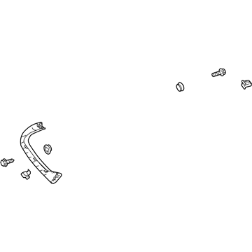 Toyota 67938-10010-C1 Side Gate Trim