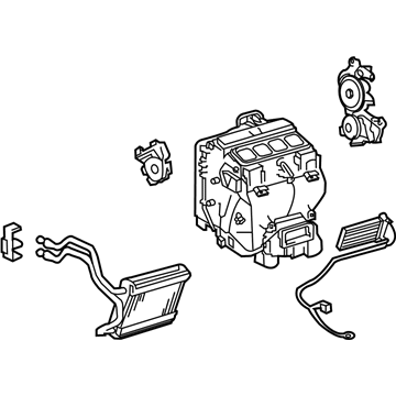 87050-06252 Toyota Case Assembly Illustration 1 of 1