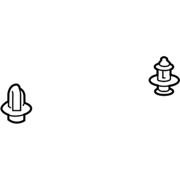 Toyota 90467-07215 End Support Lower Clip