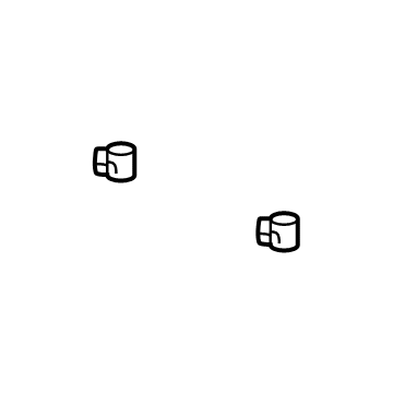 Toyota 90466-A0017 Brake Hose Clip