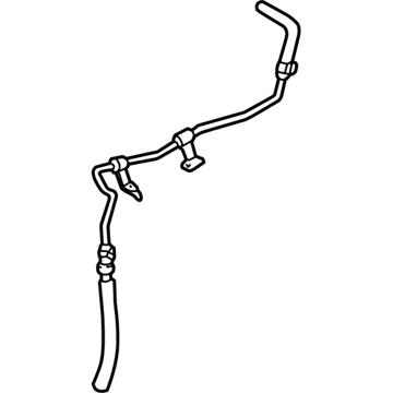 Toyota Power Steering Hose - 44406-06100