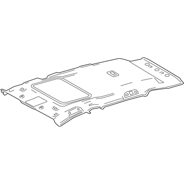 63310-0R170-C0 Toyota Headliner Illustration 1 of 1